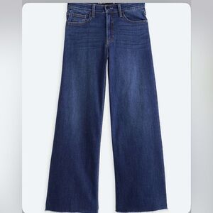 INDIGO SIX SCISSOR CUT LONGER LENGTH SLIM WIDE JEANS INDIGO - 4P
